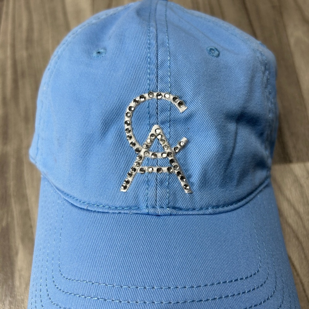 Colorado Avalanche Cap Womens OSFA Blue NHL Ice Hockey Embroidered Beaded‎ Hat - Picture 2 of 8